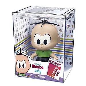 Boneco Turma Da Mônica Baby Cebolinha Lider 9cm Colecionável