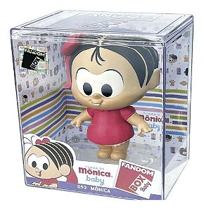 Boneco Turma Da Mônica Baby Mônica Lider 9cm Colecionável