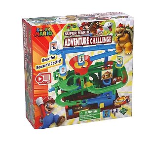 Conjunto De Mini Figuras - Super Mario - Jogo Do Equilíbrio