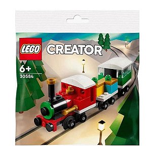 Lego Creator Trem das Férias de Inverno 73 Peças 30584