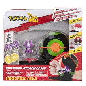 Pokemon - Kit De Ação Cinto Com 2 Pokebolas E Personagem - S - Ri