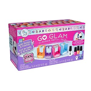 Go Glam Refil De Adesivos De Unhas Sunny U-Nique Nail Salon