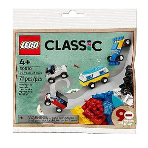 Lego Classic Aniversário De 90 Anos Da Lego 71 Peças 30510