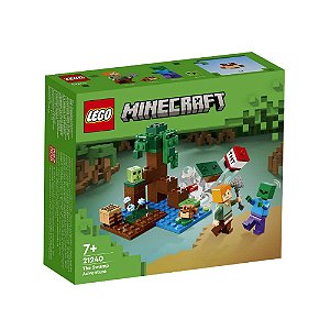 Lego Minecraft Aventura No Pantano 65 Peças 21240