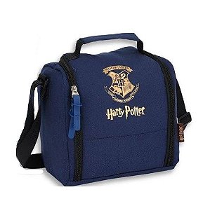 Lancheira Térmica Harry Potter Luxcel Azul
