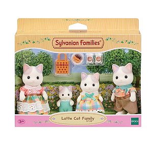 Sylvanian Families Família Dos Gatos De Leite Epoch 5738