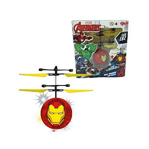 Bola Voadora Com Sensor de Mão Avengers Toyng Homem de Ferro