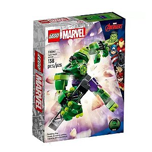 Lego Marvel Armadura Robô De Hulk 138 Peças 76241
