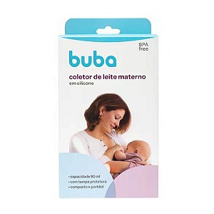 Coletor De Leite Materno Em Silicone Buba