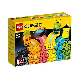 Lego Classic Diversão Néon Criativa 333 Peças 11027