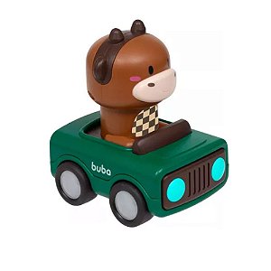 Carrinho De Brinquedos Animal Racing Verde Buba