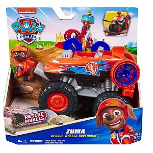 Veiculo Patrulha Canina Rescue Wheels Hovercraft Zuma Sunny