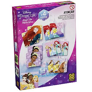Jogo Da Memória Disney Princesas Grow