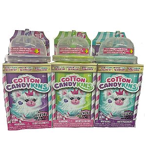 Pelúcia Cotton Candy Kins Surpresa Multikids