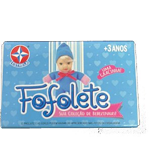Boneca Fofolete Estrela Azul