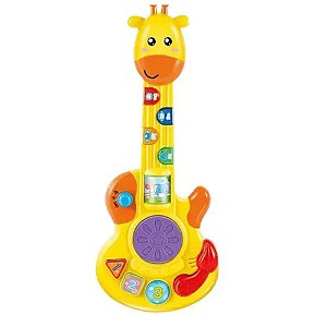 Girafa Musical Interativa Com Luz E Som Cardoso Toys