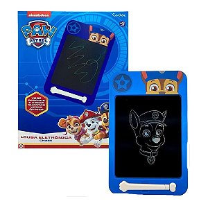 Lousa Eletrônica Patrulha Canina Chase 24cm Candide