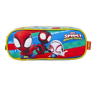 Estojo Duplo Homem Aranha Spidey Amazing Friends 13406 Xeryus