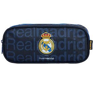 Estojo Duplo RealMadrid Azul 14386 Xeryus