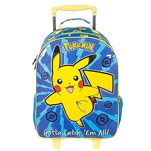 Mochila De Rodinha 16 X1 Pokemon Xeryus 13610