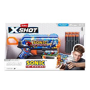 Lancador de Dardos Xshot Skins Flux Sonic Candide