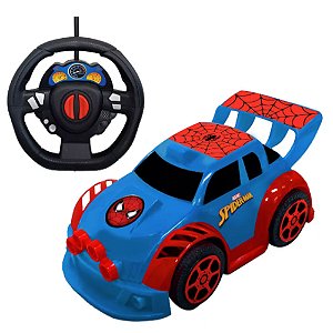 Mini Carro De Controle Remoto Homem Aranha Smart Driver Candide