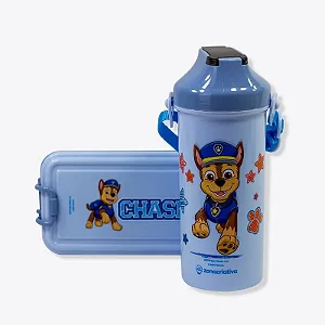 Kit Lunch Box Lacheira E Garrafa Chase Zona Criativa