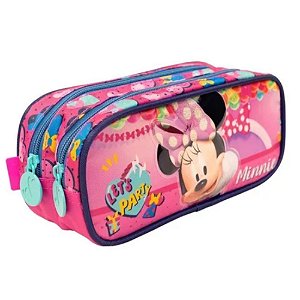 Estojo Duplo Escolar Minnie Xeryus 13225