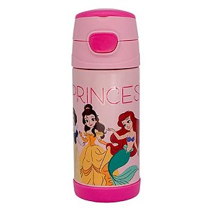 Garrafa Térmica Infantil 350ML Princesas Zona Criativa