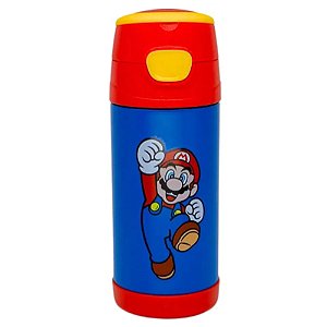 Garrafa Térmica Infantil 350ML Super Mário Zona Criativa