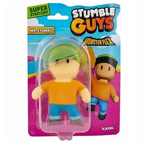 Boneco Stumble Guys Monsterflex Estica Mr.Stumble