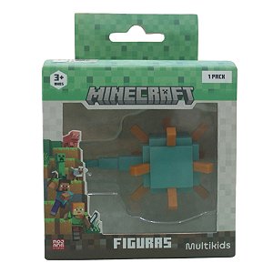 Minecraft Mini Figuras 1 Pack Guardião Multikids