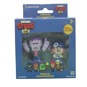 Brawl Stars 2 Bonecos De Ação Colecionáveis Frank e Penny