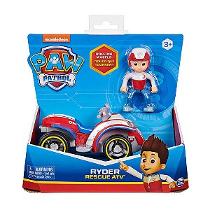 Patrulha Canina Boneco E Veiculo Ryder Rescue