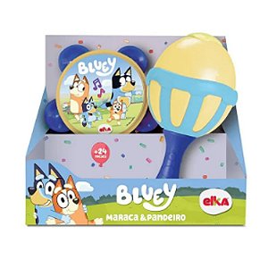 Maraca e Pandeiro da Bluey  Elka