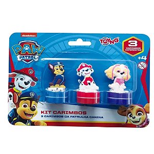 Kit Carimbos Patrulha Canina Toyng