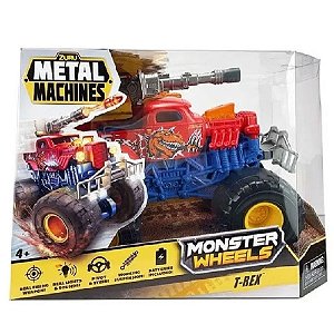 Monster Truck Wars T Rex Metal Machines Candide 8709
