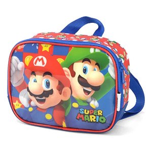 Lancheira Térmica Super Mario e Luigi Luxcel