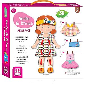 Alinhavo Veste E Brinca Nig