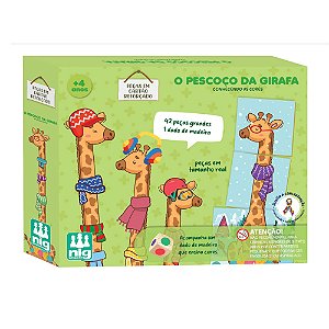 O Pescoço Da Girafa Conhecendo As Cores Nig