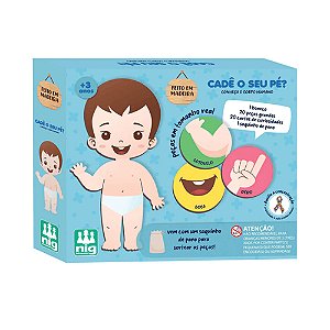 Cadê O Seu Pé? Conheça O Corpo Humano Nig