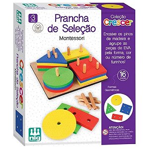 Prancha De Seleção Montessori Nig