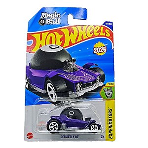 Carrinho HotWheels Experimotors Decidedly Go Magic Ball Roxo
