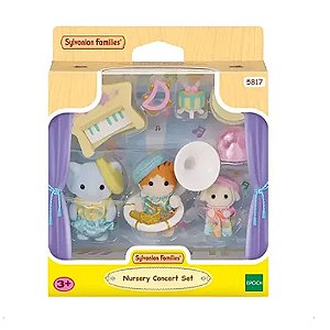 Sylvanian Families Conjunto Concerto Do Jardim Da Infância