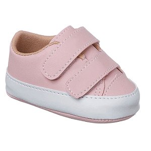 Babysoffete Tênis Rosa P 13 E 14