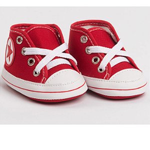 Babysoffete Tenis Vermelho G 17 E 18