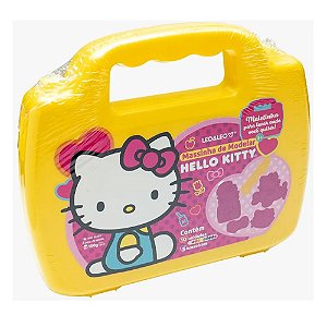 Kit Maleta Massinha De Modelar Hello Kit 10 Cores Leo&Leo