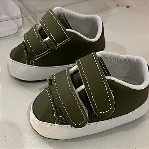 Babysoffete Tenis Verde Militar M 15 E 16