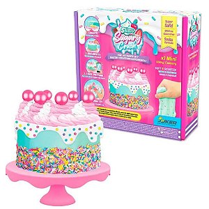 Kit De Slime Bolo Confeitaria Street Food Crush Candide