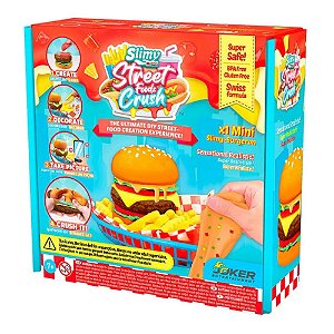 Kit De Slime Hamburguer Street Food Crush Candide